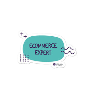 Ecommerce Expert Bubble Sticker, Green