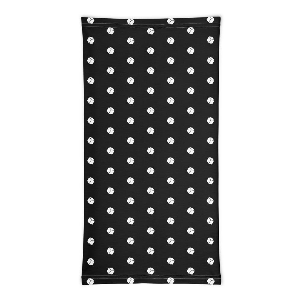 Plytix Logo Neck Warmer, Black/White