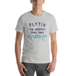 Plytix Greatest T-Shirt, Short-Sleeve, Grey, Unisex