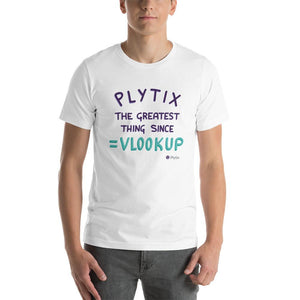 Plytix Greatest T-Shirt, Short-Sleeve, White, Unisex, XL