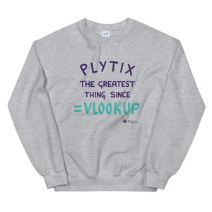 Plytix Greatest Sweatshirt, Grey, Unisex, M