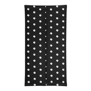 Plytix Logo Neck Warmer, Black/White