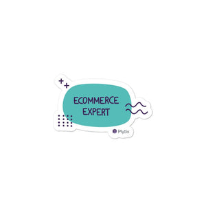 Ecommerce Expert Bubble Sticker, Green