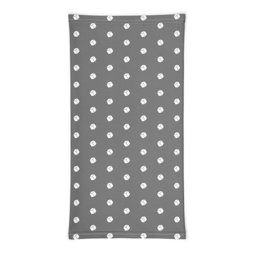 Plytix Logo Neck Warmer, White/Grey