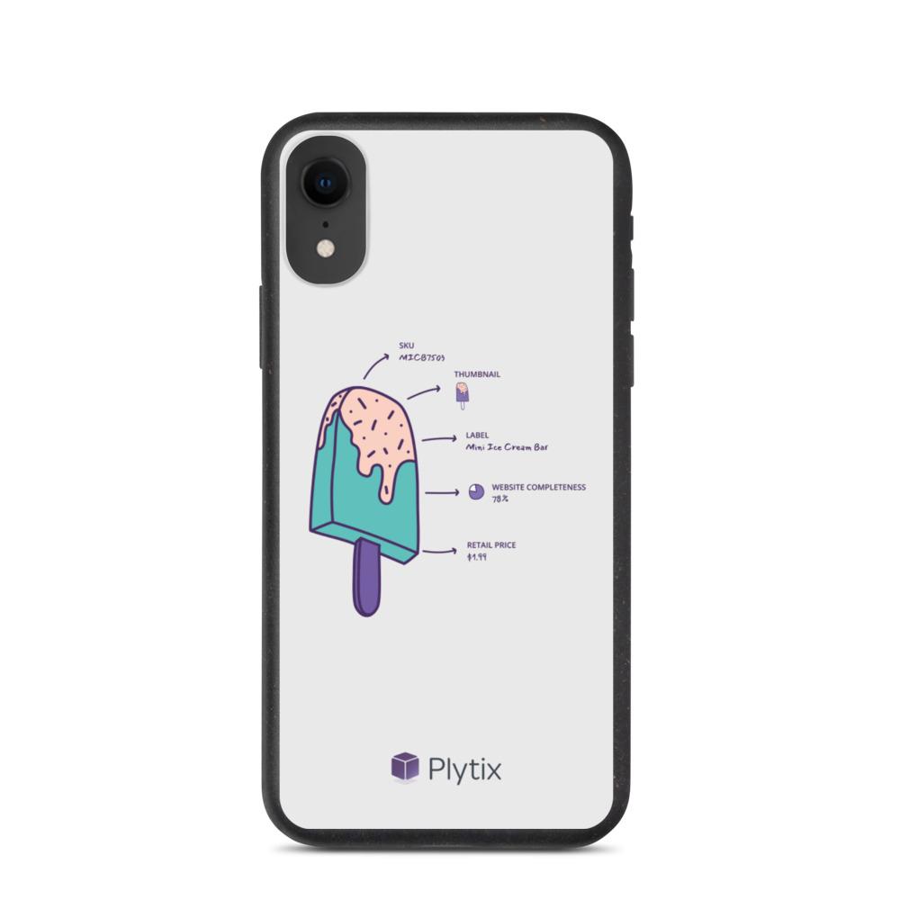 Ice Cream iPhone XR Case, Biodegradable