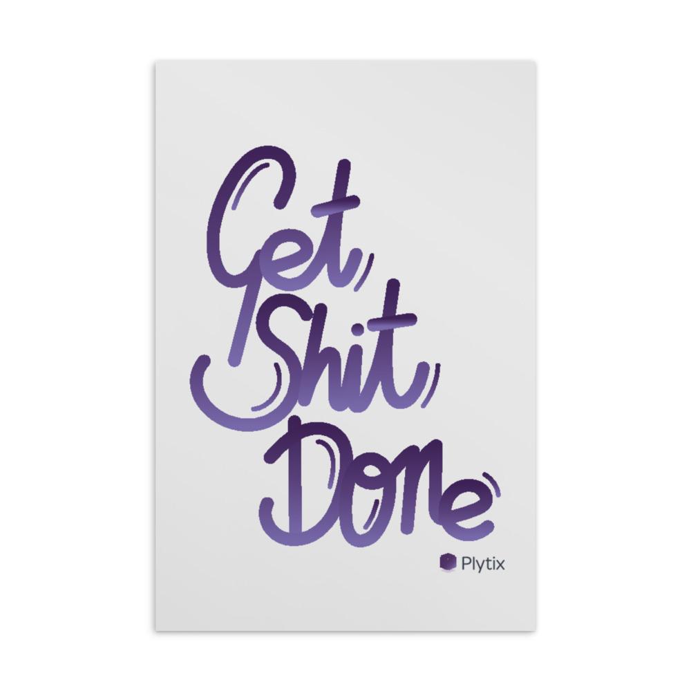 "Get Shit Done" Postcard