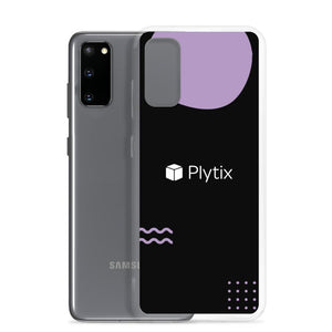 Samsung Galaxy S20 Phone Case, Plytix Design, Black/Purple