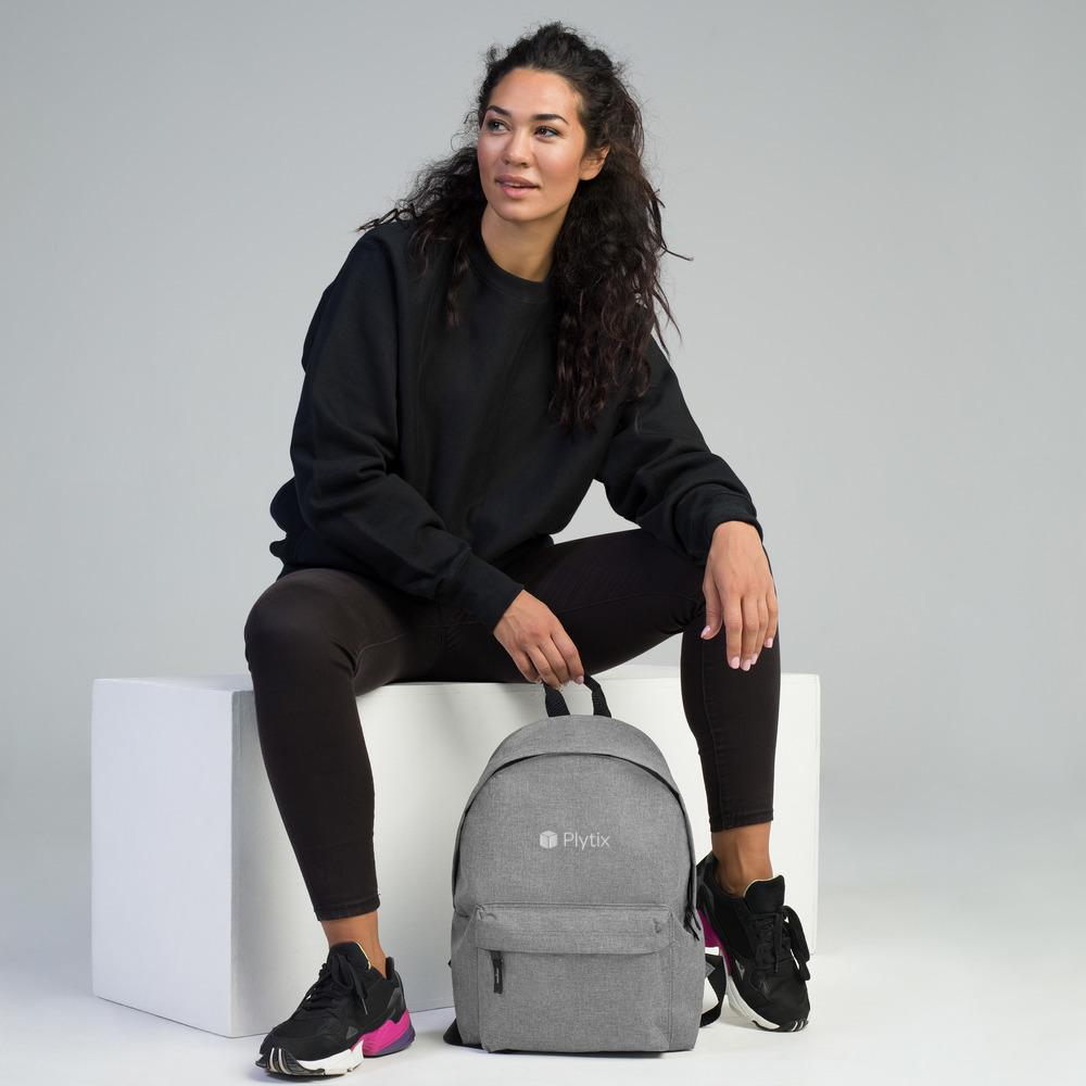 Plytix Logo Backpack, Embroidered